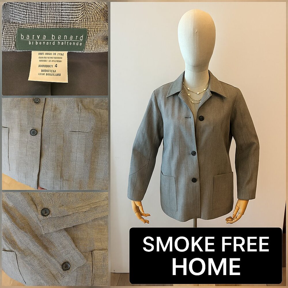 Harvé Benard by Benard Holtzman Wool Blazer – Size 4